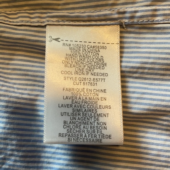 Equipment Oxford w leopard pocket Sz S - Picture 4 of 4